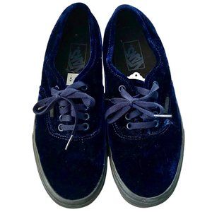 Vans Velvet Sneakers Low Tops Size 9